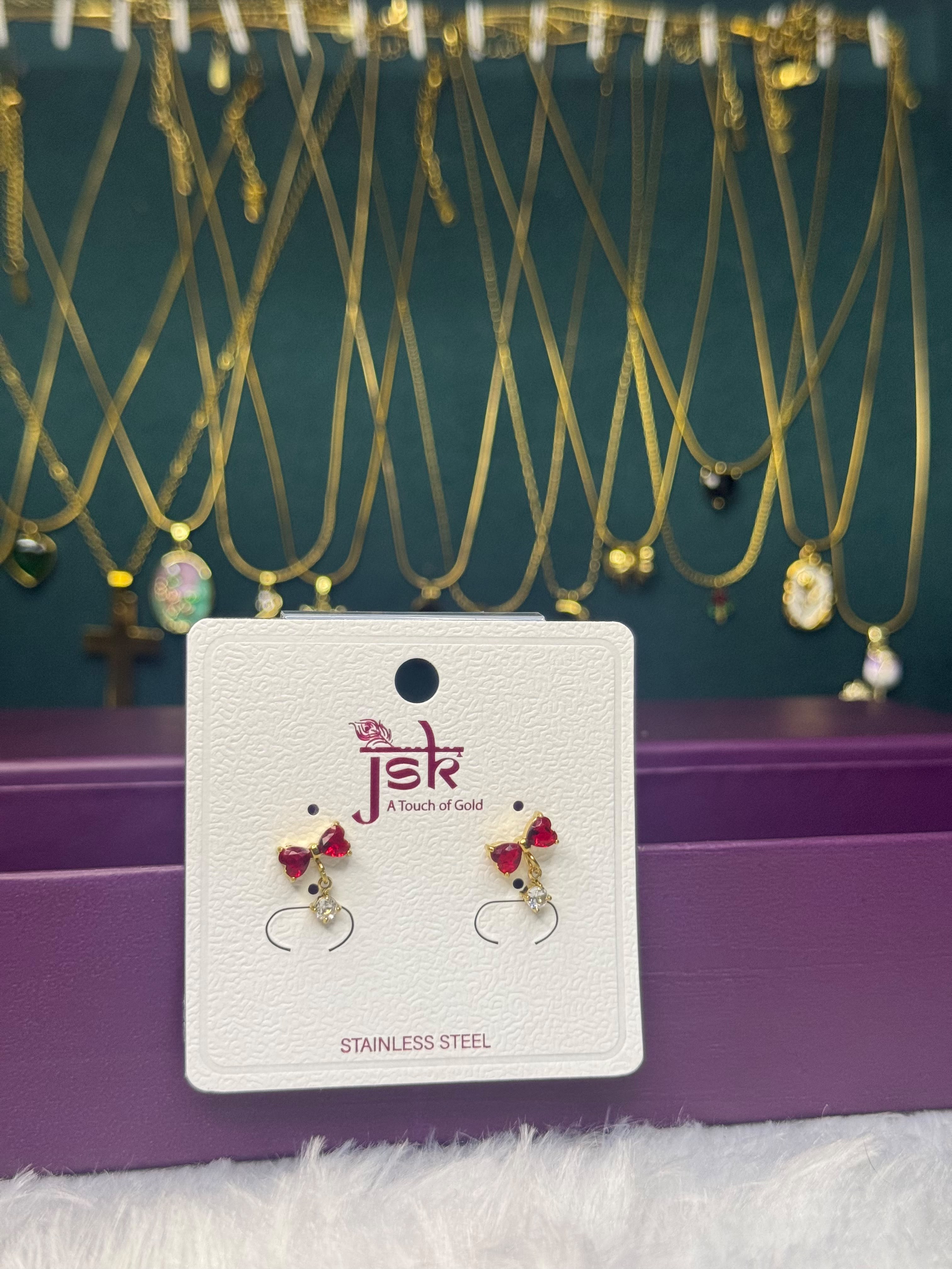 daily wear anti-tarnish earring