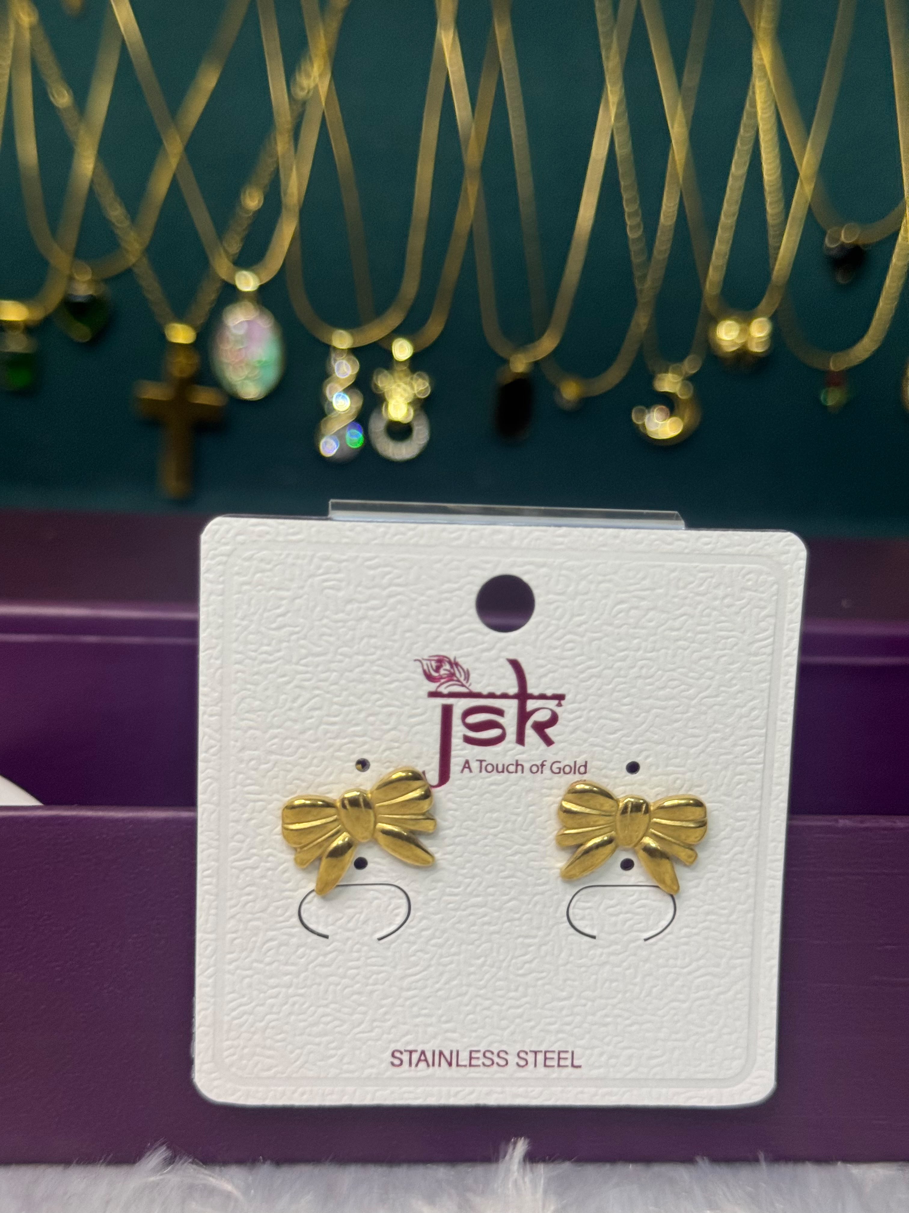 daily wear anti-tarnish earring